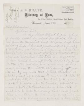 Letter, 5 January 1878