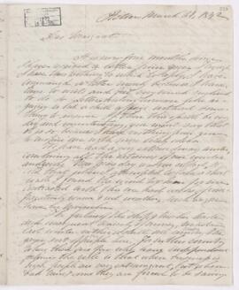 Letter, 31 March 1842