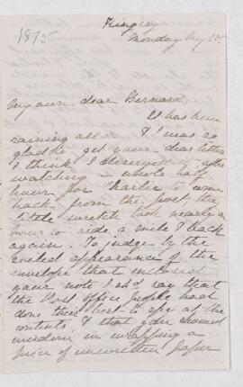 Letter, 22 May 1875