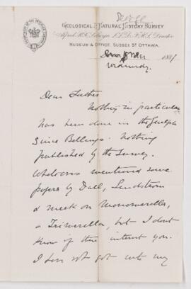 Letter,   1881