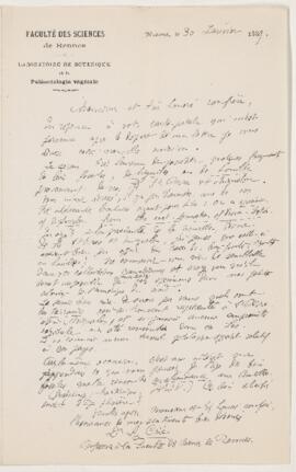 Letter, 30 January 1889
