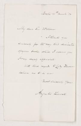 Letter, 11 March 1897