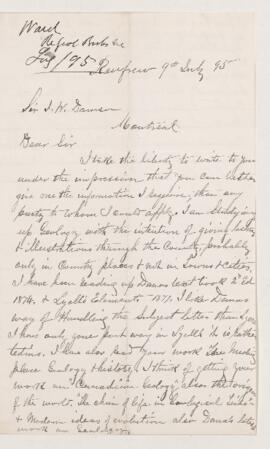 Letter, 9 July 1895