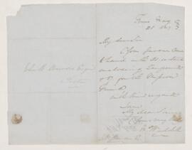 Letter, 25 May 1847