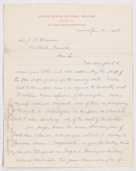 Letter, 21 January 1888