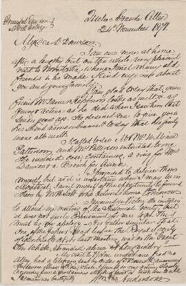 Letter, 24 November 1871