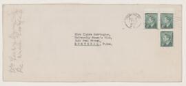 Letter, 1 December 1952