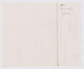 Letter from R.W. Ells to B.J. Harrington, written from Ottawa.
