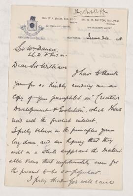 Letter, 24 June 1898