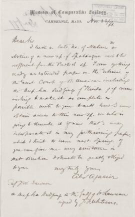 Letter, 23 November 1871