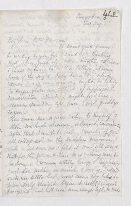 Letter, 2 August