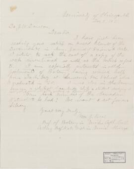 Letter, 9 December 1871