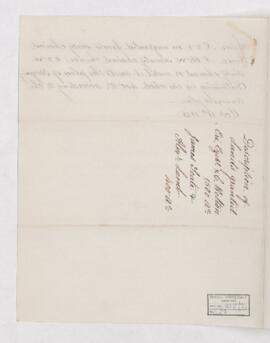 Extract from Warrant, 15 June 1815