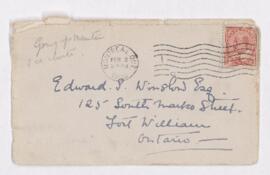 Letter, 16 January 1909