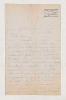 Letter, 8 June, 1878