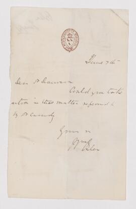 Letter, 7 June 1881