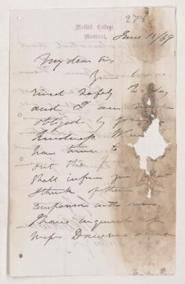 Letter, 15 June 1869