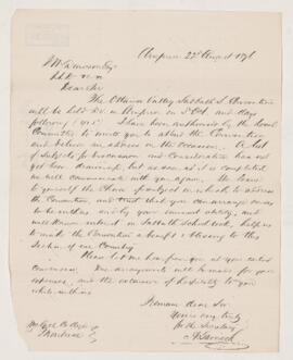 Letter, 22 August 1876