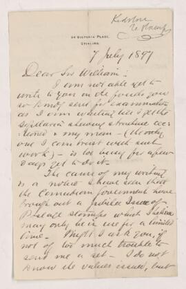Letter, 7 July 1897