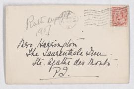 Letter, 16 May 1907