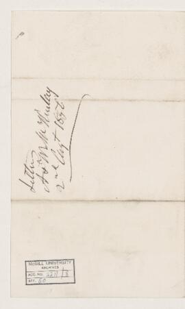 Letter, 2 August 1856