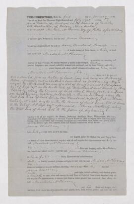 Indenture, 1 January 1858
