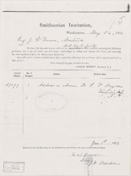 Letter, 24 May 1872