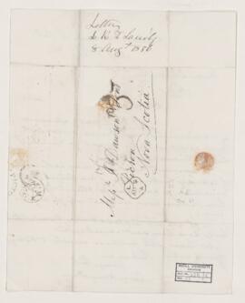 Letter, 8 August 1856
