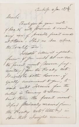 Letter, 4 January 1874