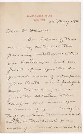 Letter, 25 May 1892