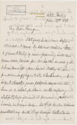Letter, 27 June 1898