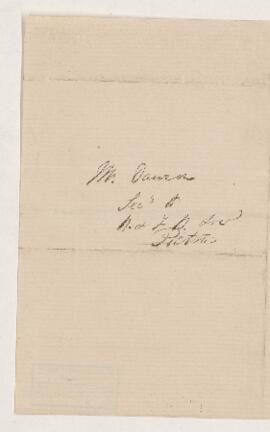 Letter, April 1857