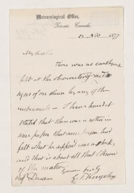 Letter, 23 November 1877