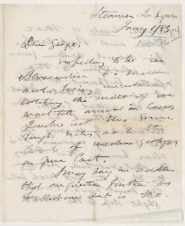 Letter, 1 January 1884