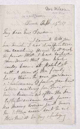 Letter, 14 September 1887