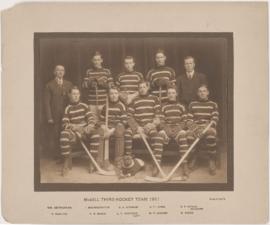 Photo of McGill hockey team, 1911