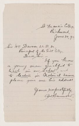 Letter, 30 June 1890