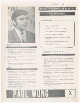 Student Activities: Student Elections, 1969-1970