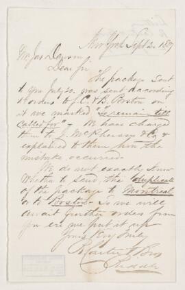 Letter, 2 September 1857