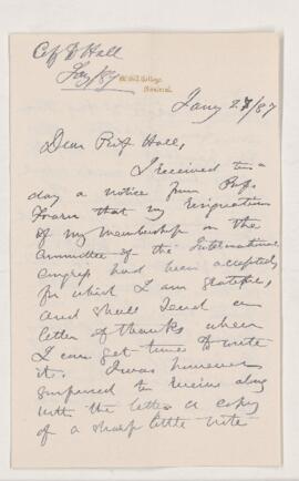 Letter, 27 January 1887