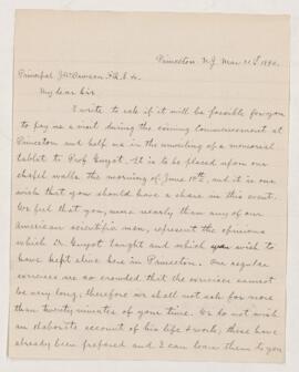 Letter, 31 March 1890