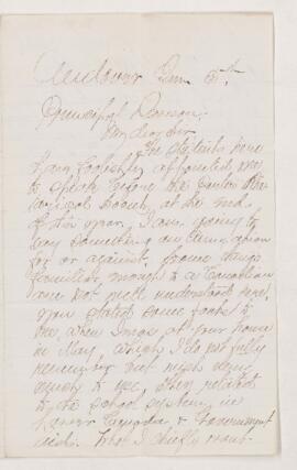 Letter, 5 June 1869