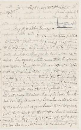 Letter, 8 January 1884