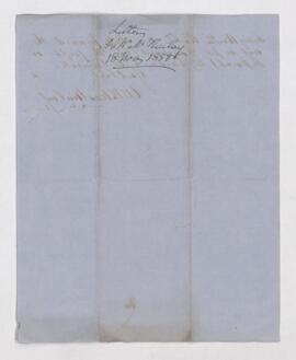 Letter, 18 November 1858