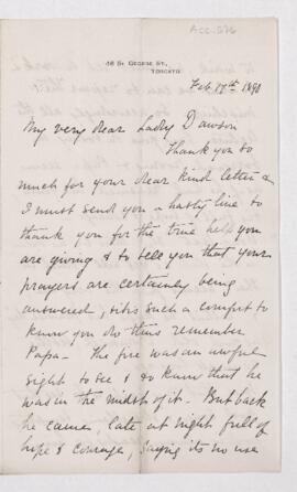 Letter, 17 February 1890