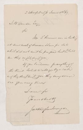 Letter, 1 June 1869