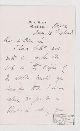 Letter, 13 January 1880