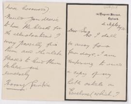 Letter, September 4, 1920