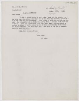 Letter to John H. Musser, 1900