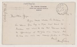 Letter to Charlotte (Chattie) Osler (Mrs. Charles Gwyn), May 16, 1920
